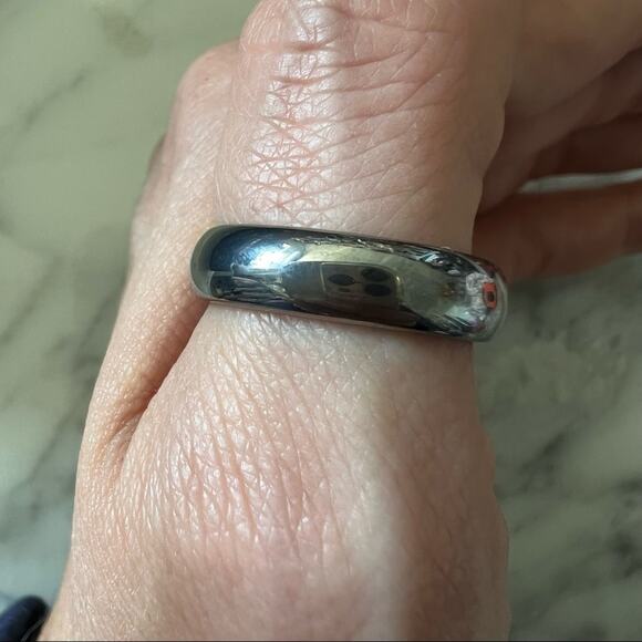 Tungsten Carbide Men's Wedding Band Size 8 Box included Low Key Unassuming - Picture 7 of 7